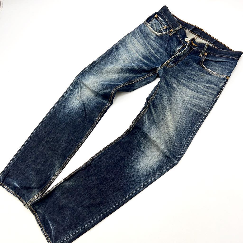 こと リーバイス ☆ LEVIS 502 デニム パンツ ジーンズ 32 インディゴブルー