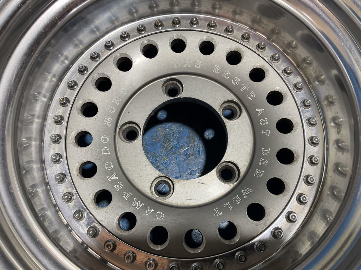 389 ホイール1本 CAMPEAO DO MUNDO DAS BESTE AUF DER WELT 15インチ8J  