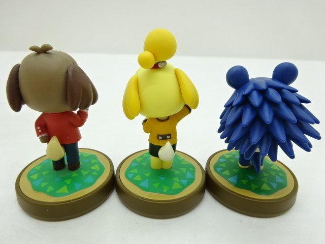 24SA○amiibo どうぶつの森シリーズ しずえ ケント きぬよ 3体セット 