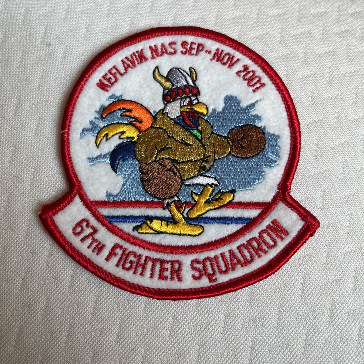 アメリカ空軍 太平洋空軍 67FS ③ F-15C 嘉手納基地 戦闘機 ワッペン パッチ フライトジャケット(部隊章、階級章)｜売買された ...