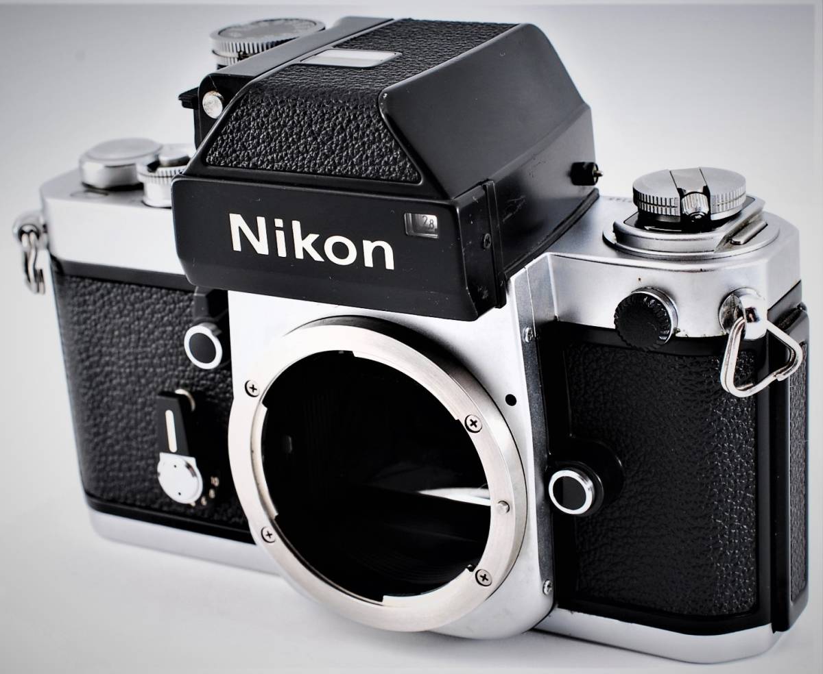 ☆ NIKON ニコン F2 フォトミック ボディ 銀 + 非Ai Micro-NIKKOR 55mm 