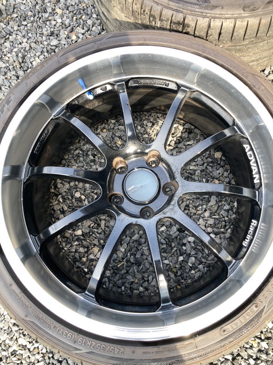 ADVAN Racing RSⅡ タイヤセット(245/35/19)（YOKOHAMA ADVAN Racing 