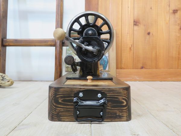 アンティーク/動作確認済】 1912年製/G2139478 SINGER/シンガー 手回し