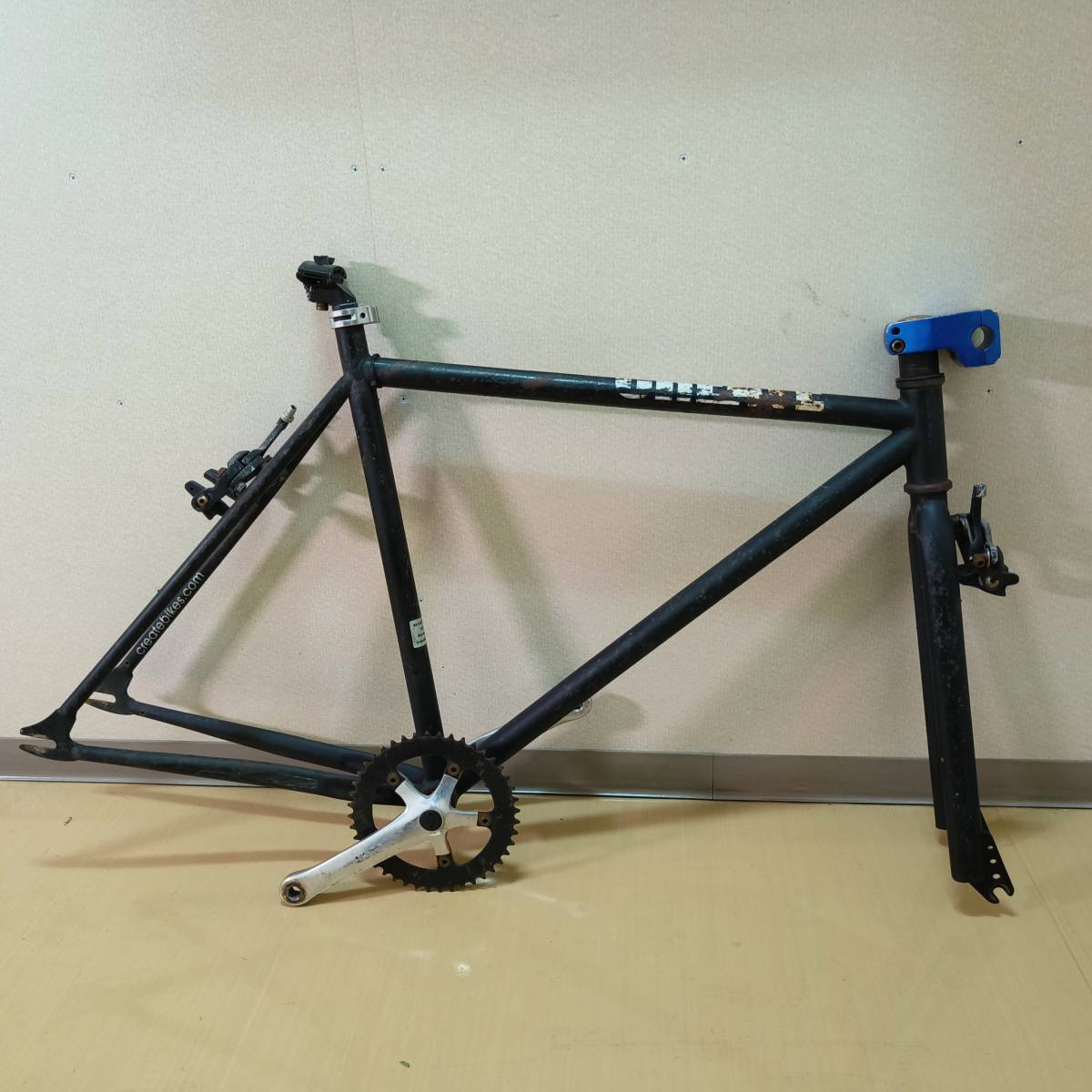 ST-00177] ピストバイク フレームセット CREATE BIKE トリック FIXED