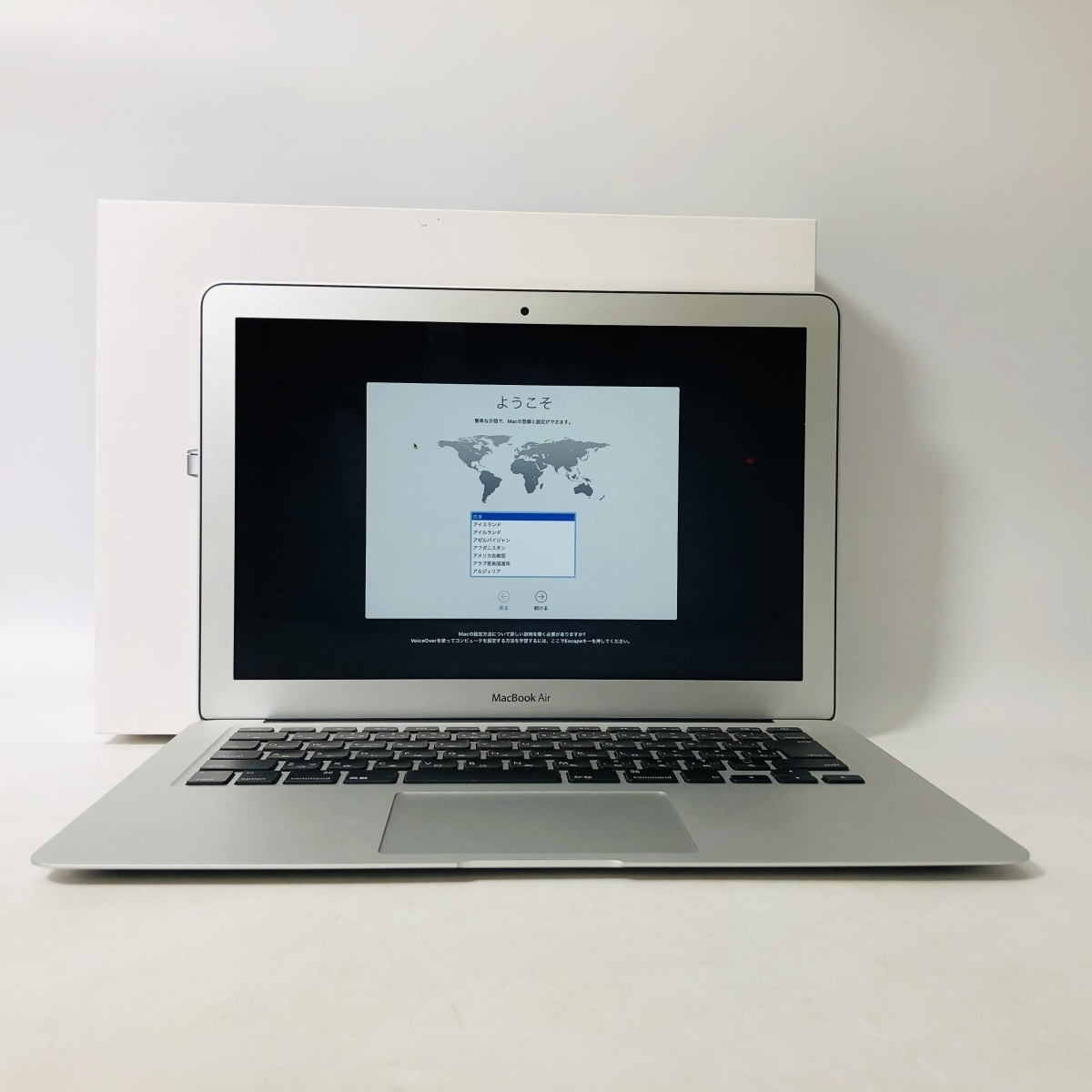 動作確認済み MacBook Air 13インチ（Early 2014） Core i5 1.4GHz/8GB