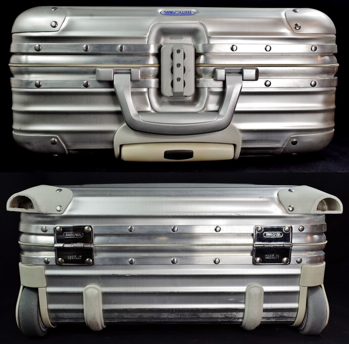 リモワ 928.40 『トパーズ』2輪TSA ビジネス・トロリー 28L 青ロゴ