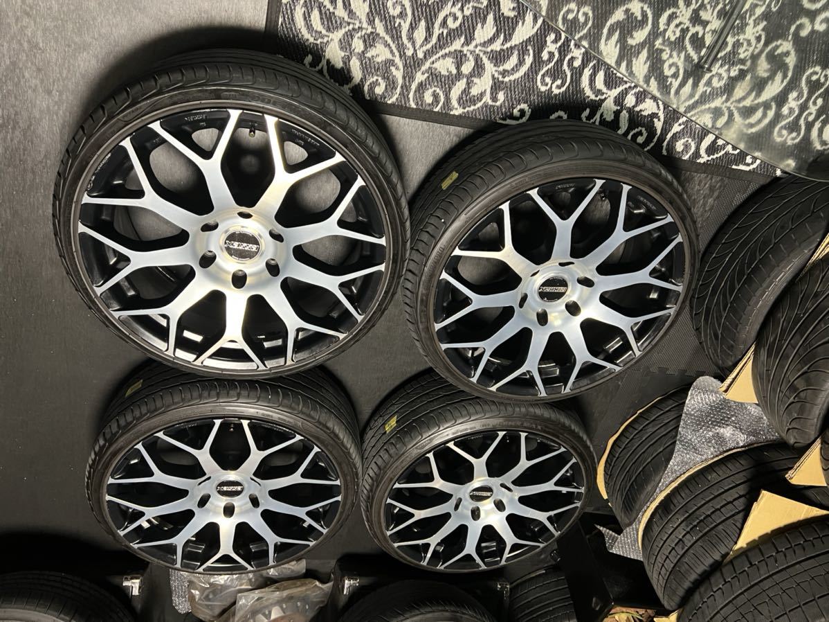 エセックス ESSEX EM-20 20インチ 8.5J＋38 PCD139.7 6穴 225/35ZR20