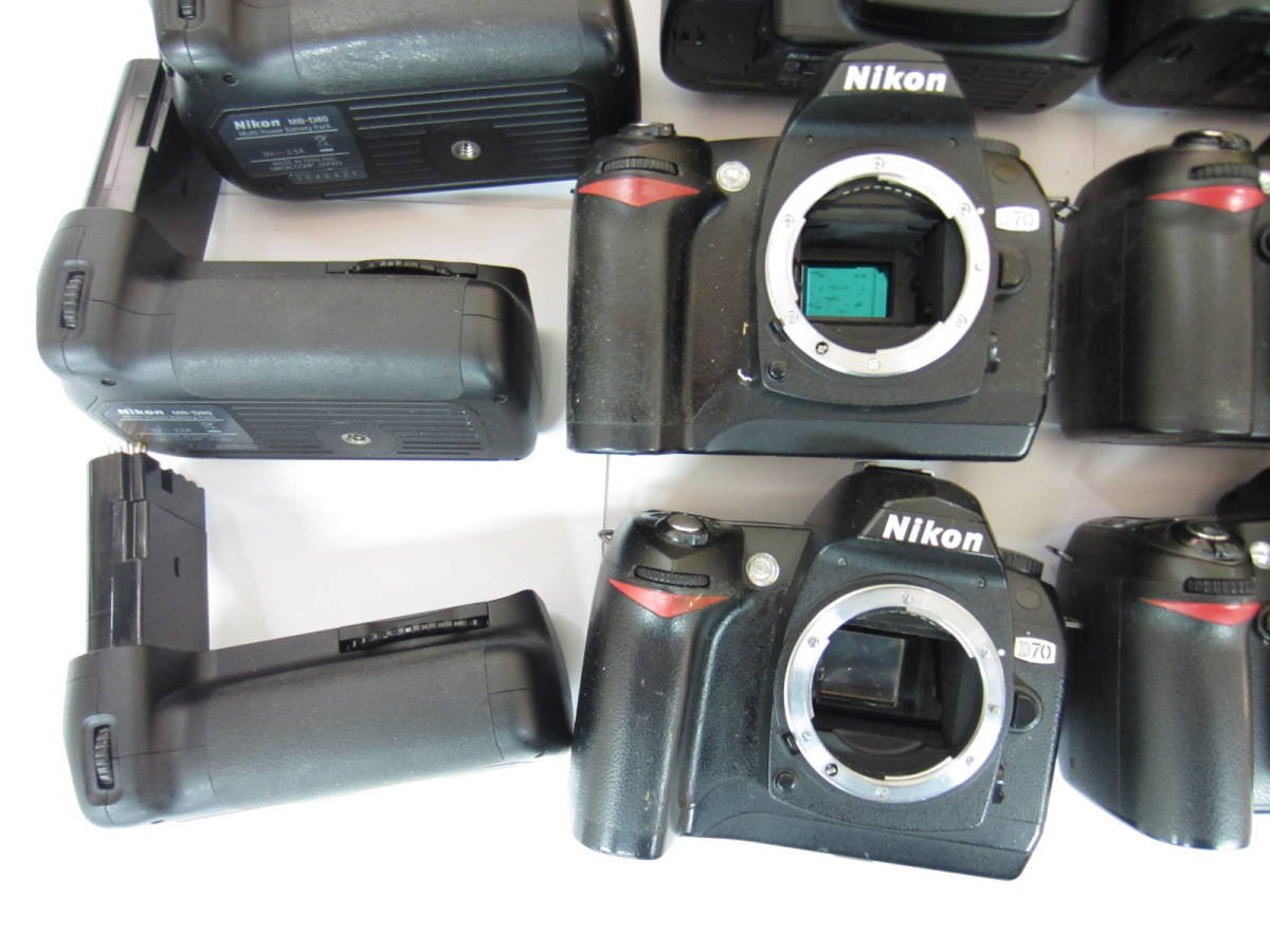 2636)ジャンク カメラ Nikonニコン D1X D50 D60 D70 D70s D80 D90 D200 