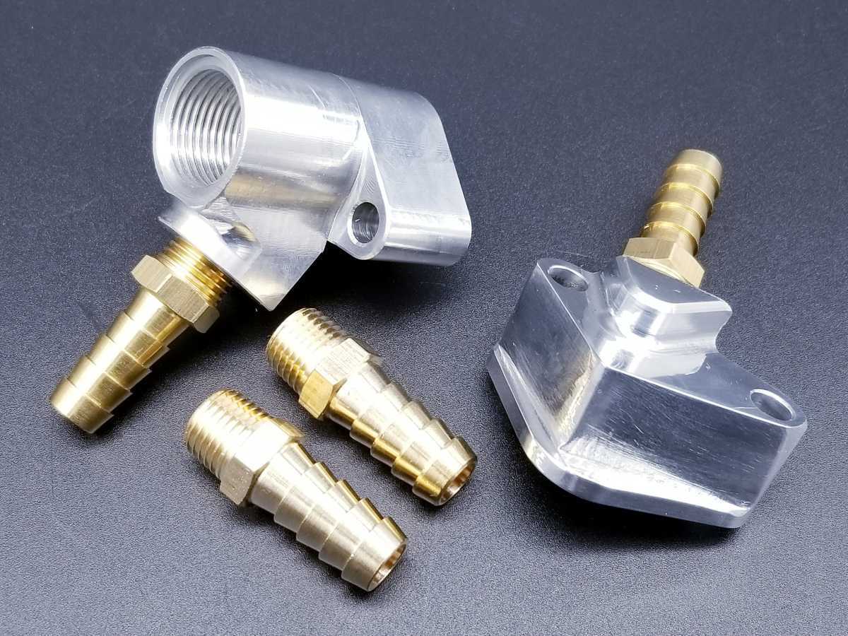 Z1 Z2 オイルクーラー 取り出し 取り出し口 Zシリーズ z系 削り出し 1