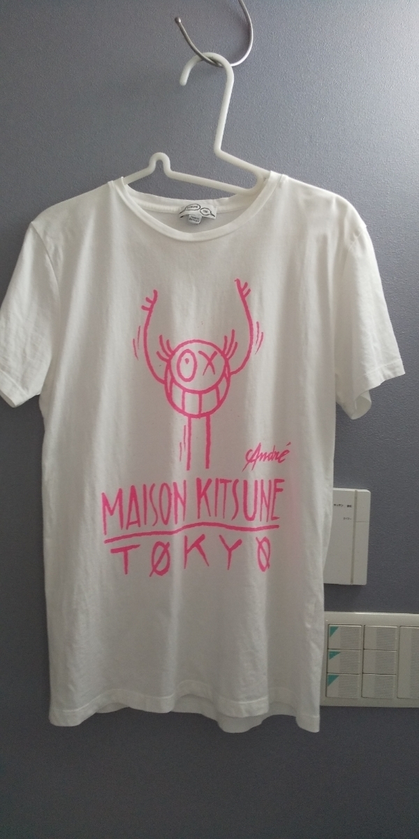 MAISON KITSUNE × アンドレサライヴァ コラボ ティシャツ