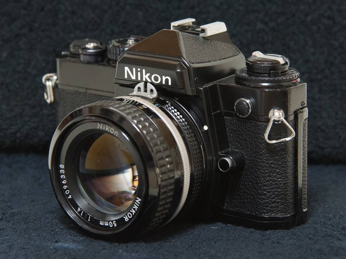 Nikon FE AI Nikkor 50mmF1.4 単焦点レンズセット【Working product