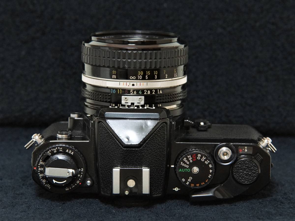 Nikon FE AI Nikkor 50mmF1.4 単焦点レンズセット【Working product