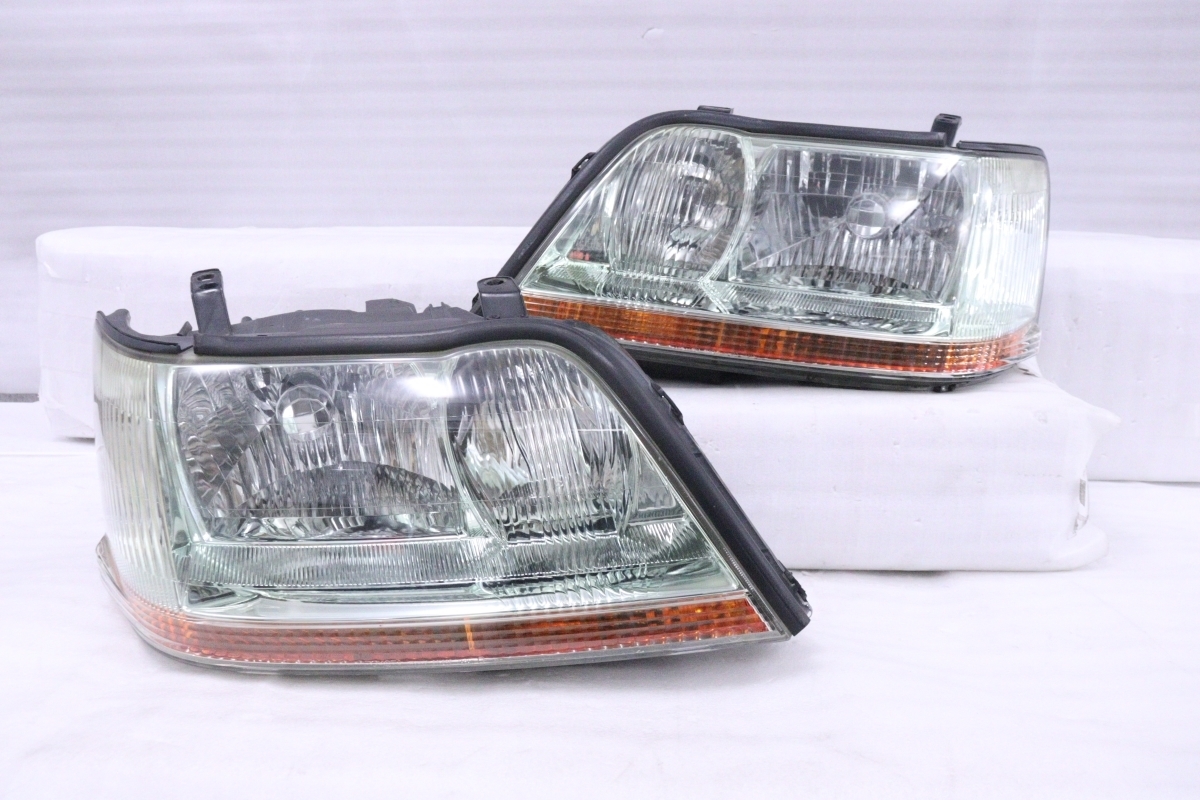 21-1675☆後期 HID JZS177 クラウン マジェスタ☆左右ヘッドライト