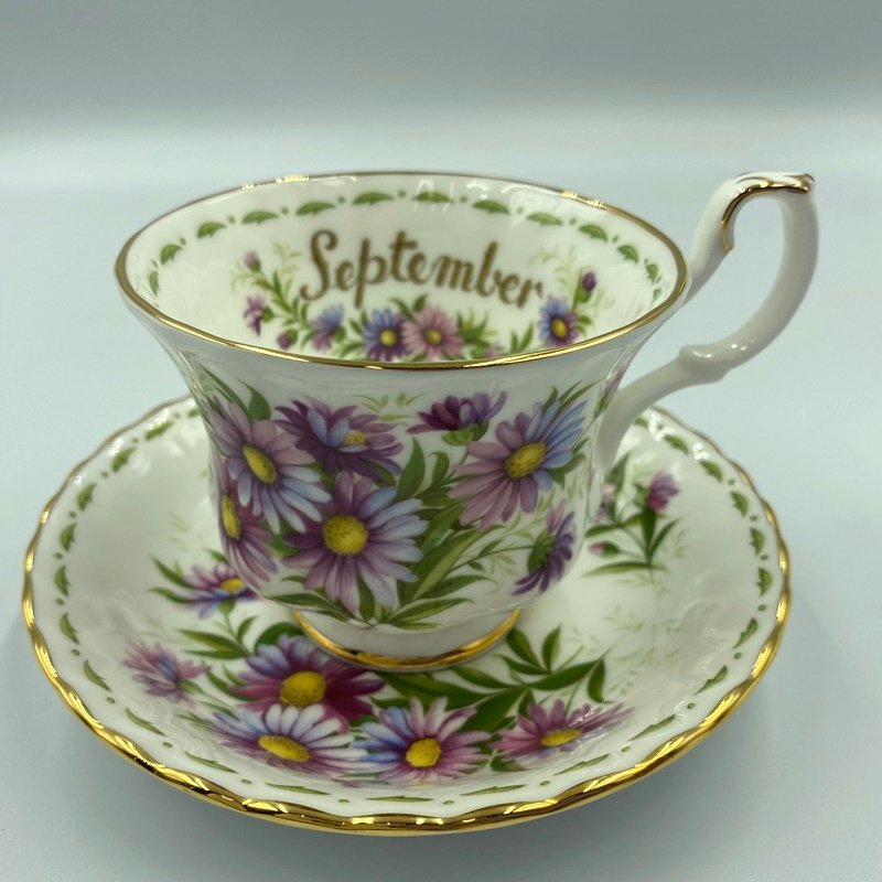保管品】Royal Albert September MICHAELMAS DAISY＜食器＞9月