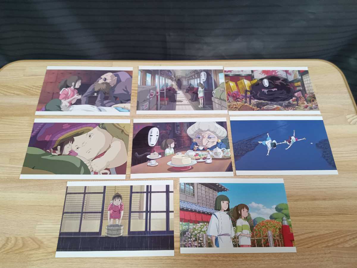 ①千と千尋の神隠し ポストカード 8枚 POST CARD スタジオジブリ 