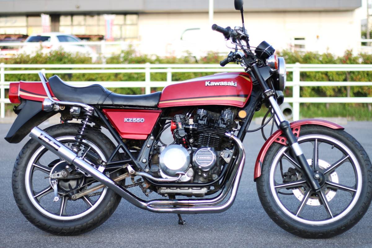 ☆ 1円スタート売切り！！ KAWASAKI KZ550 カスタム車 FX 車検3年付き