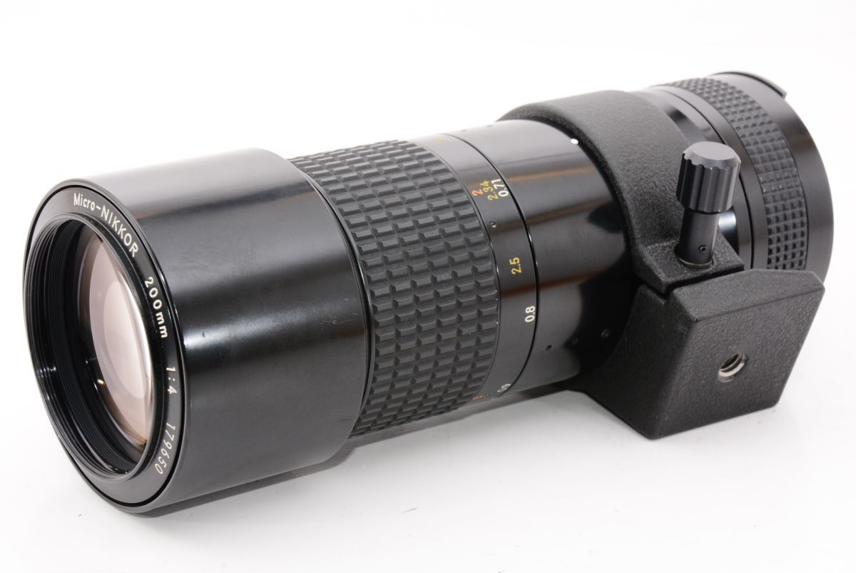Nikon 200mm f⁄4 Lens Micro-Nikkor Micro-NIKKOR Micro Nikkor f4 AF