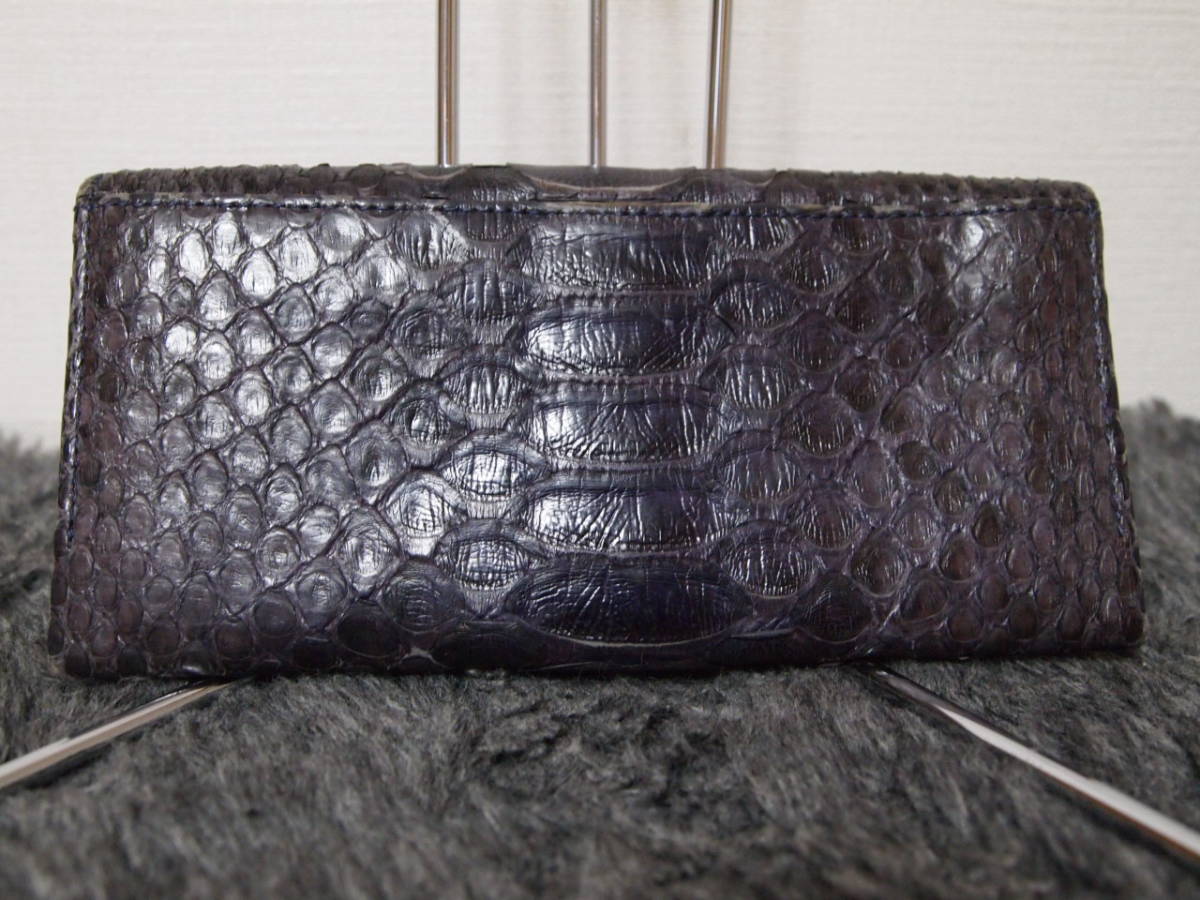 新品同様 定14万 IBIZA イビザ 本物 高級 ダイヤモンドパイソン  
