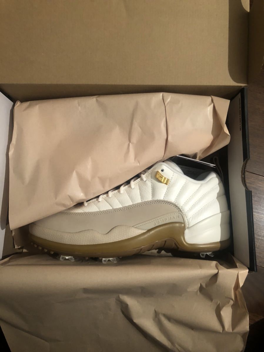 新品未使用 Nike Air Jordan 12 Golf Sail Black US9 27.0cm ナイキ 