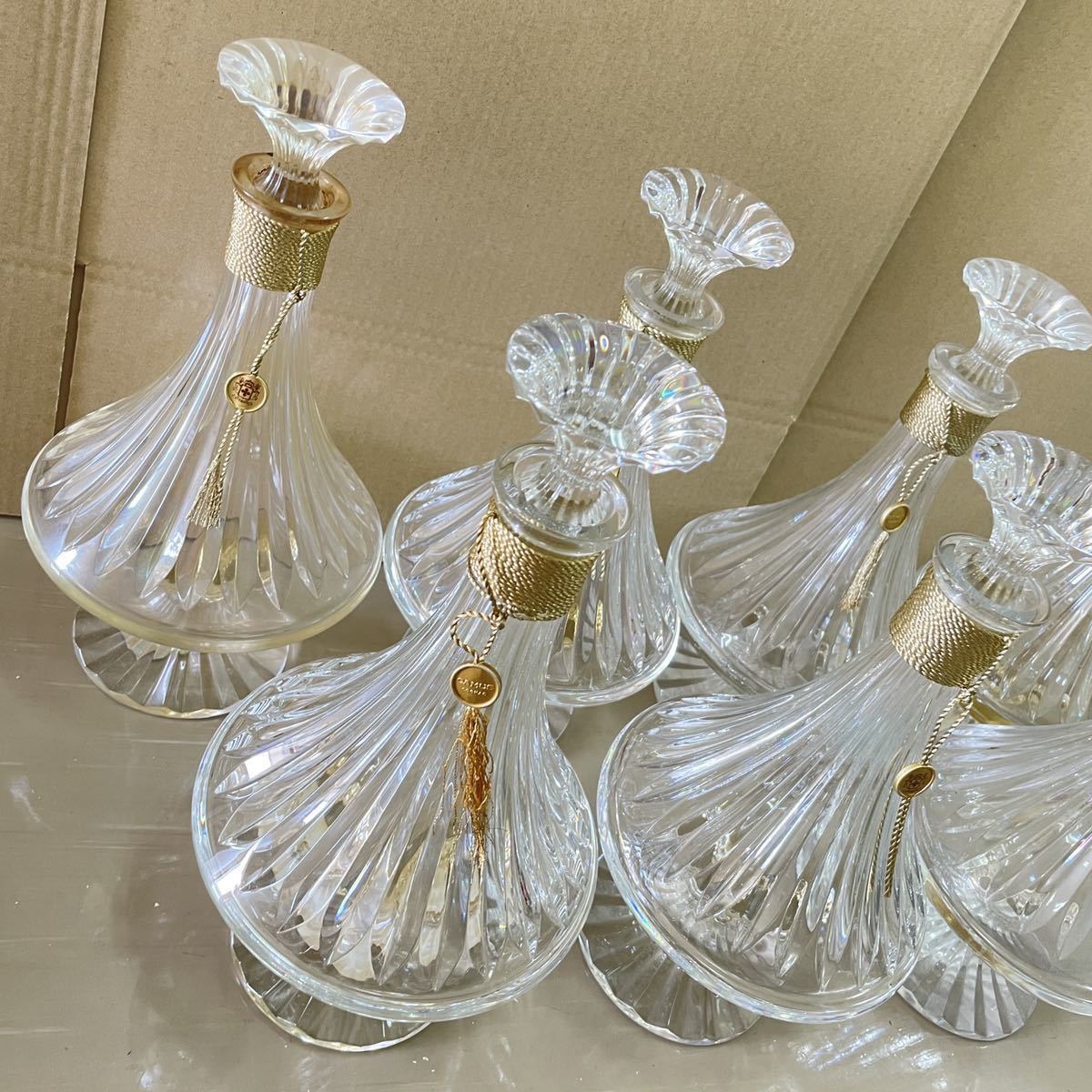 CAMUS COGNAC カミュ コニャック 空瓶 7本セット 空き瓶  