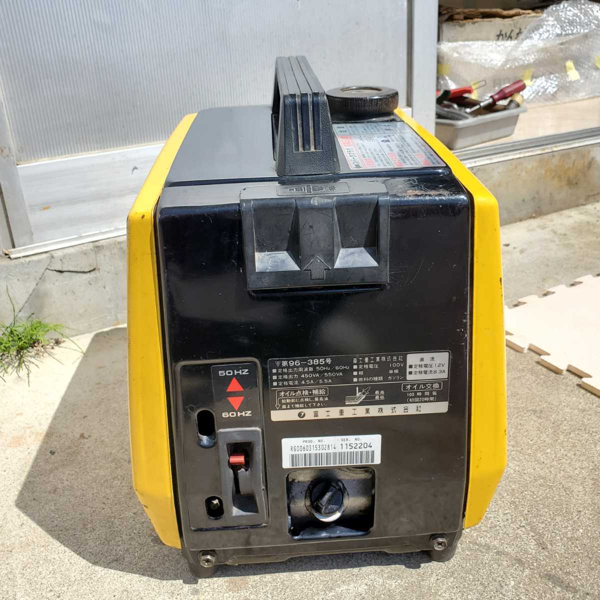 中古 スバル エンジン発電機 SG550 SUBARU 動作品(発電機)｜売買された 