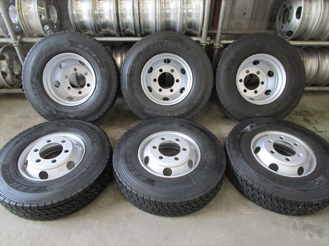 225/90R17.5 高かっ ヨコハマ4本セット