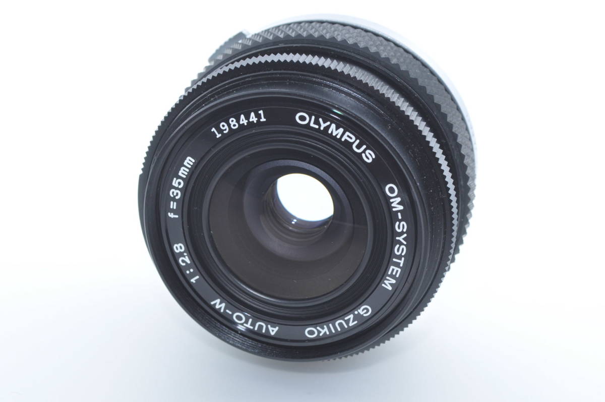 ☆実用品☆ オリンパス OLYMPUS OM-SYSTEM AUTO-W F2.8 35mm #786