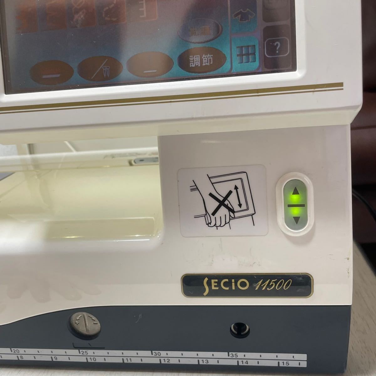 ジャノメ Janome SECIO 11500 刺しゅうミシン 860型 紐解い 