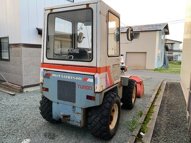 三菱【WS300Ⅱ】中古 ホイールローダー タイヤショベル 建設機械 除雪 三菱【WS300Ⅱ】中古 ホイールローダー タイヤショベル 建設機械 除雪