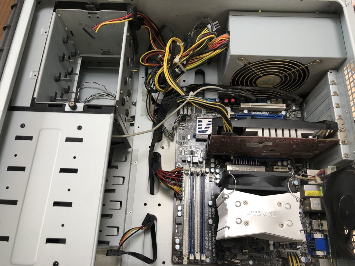 AMD Phenom ii X6 1100T (メモリ：8GB/HDD 無し(通電確認のみ 