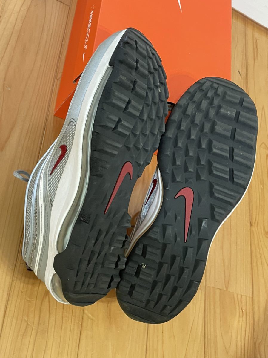 8ラウンド使用のみ 27.5cm NIKE ナイキ tw タイガー ウッズ モデル 