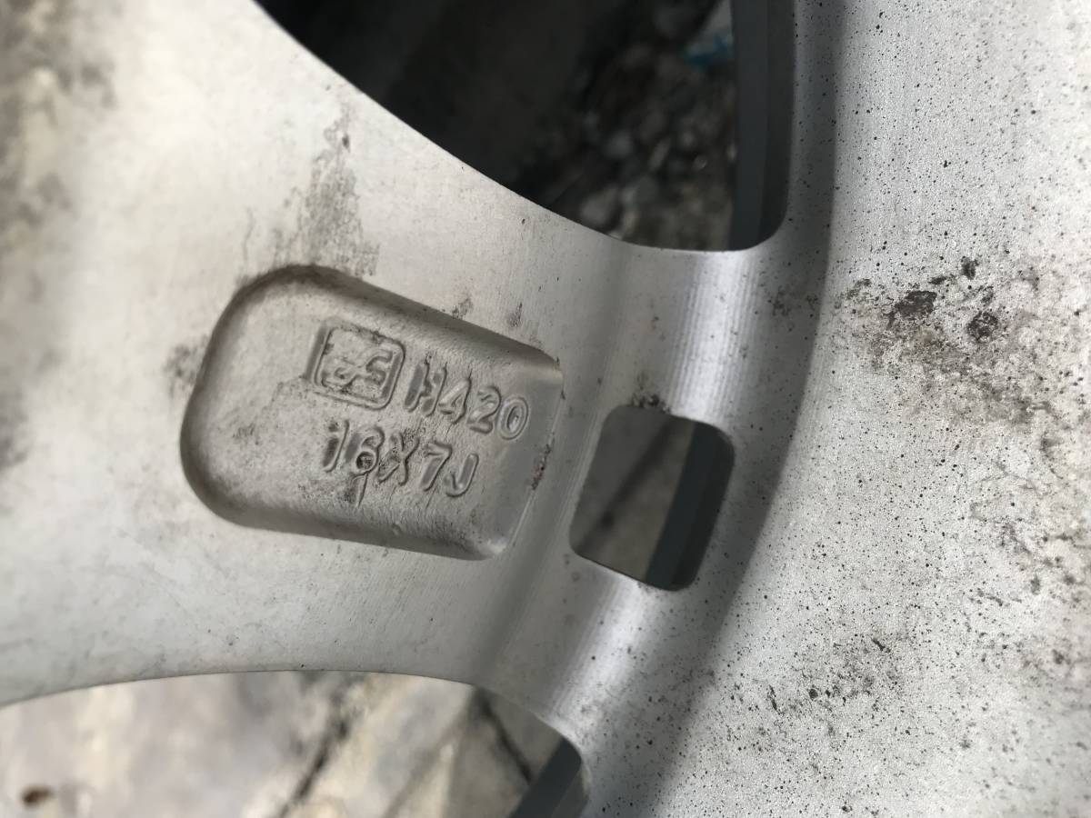 weds KEELER アルミホイール 265/70R16 16×7J スタットレスタイヤ 4本 