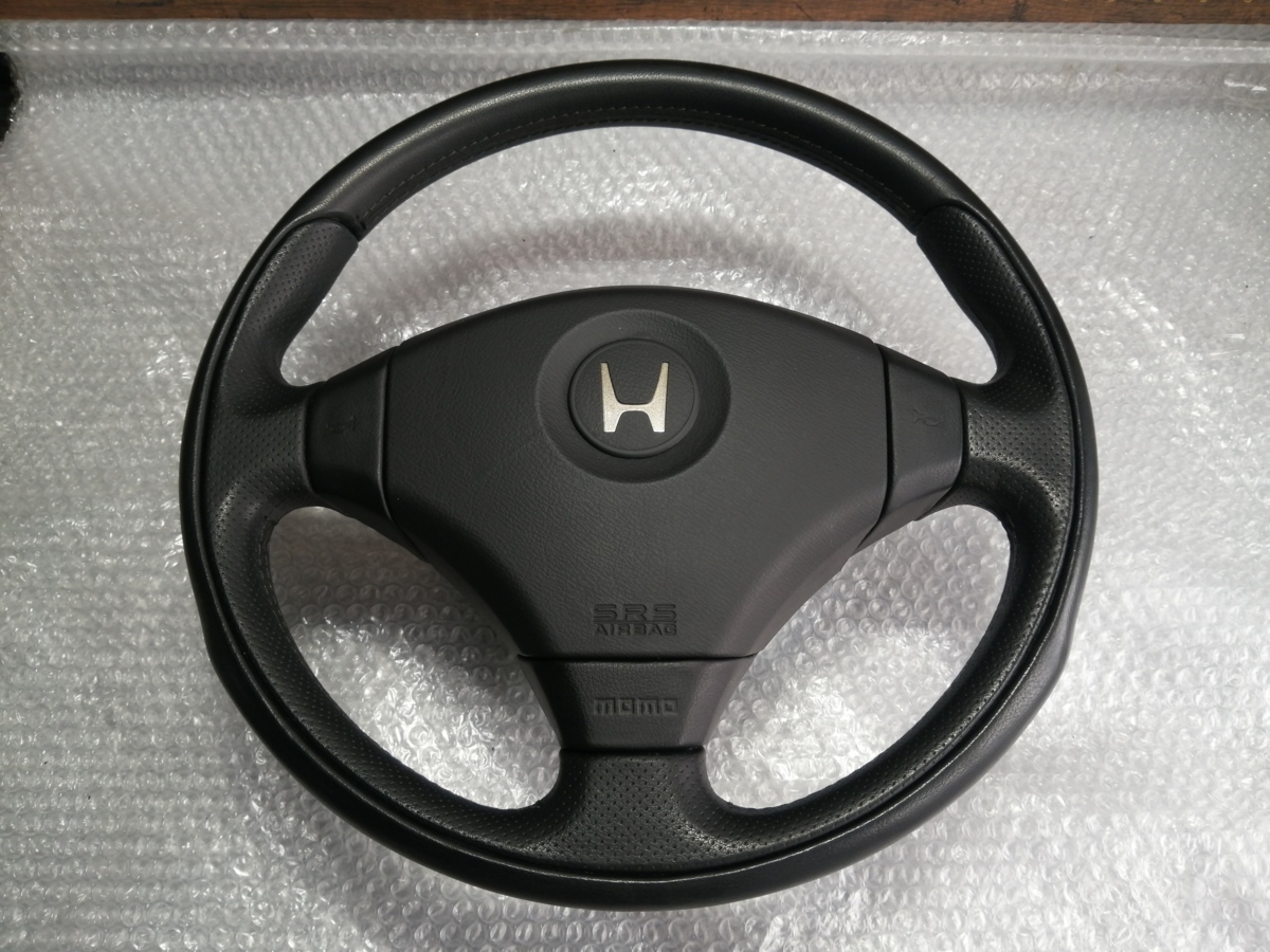 CL1ユーロR純正 MOMOステアリング取り付け（ホンダ アコードワゴン）by 