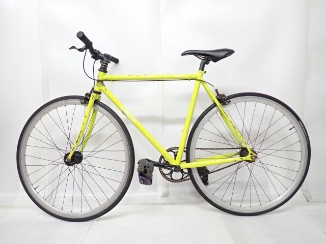 CINELLI GAZZETTA ピストバイク チネリ イエロー シングルスピード 