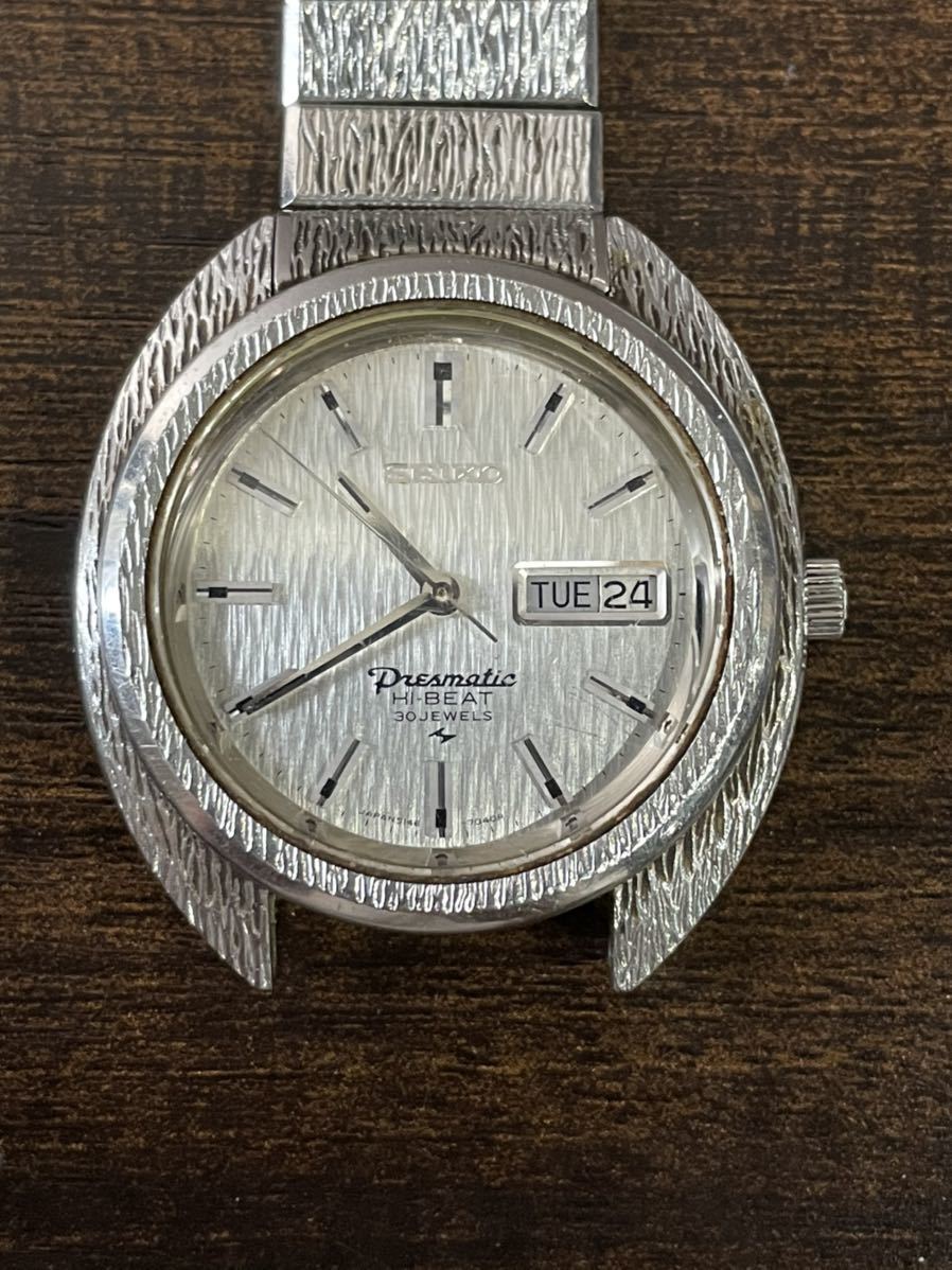 激レア！ SEIKO セイコー プレスマチック 30石 HI-BEAT 自動巻き 