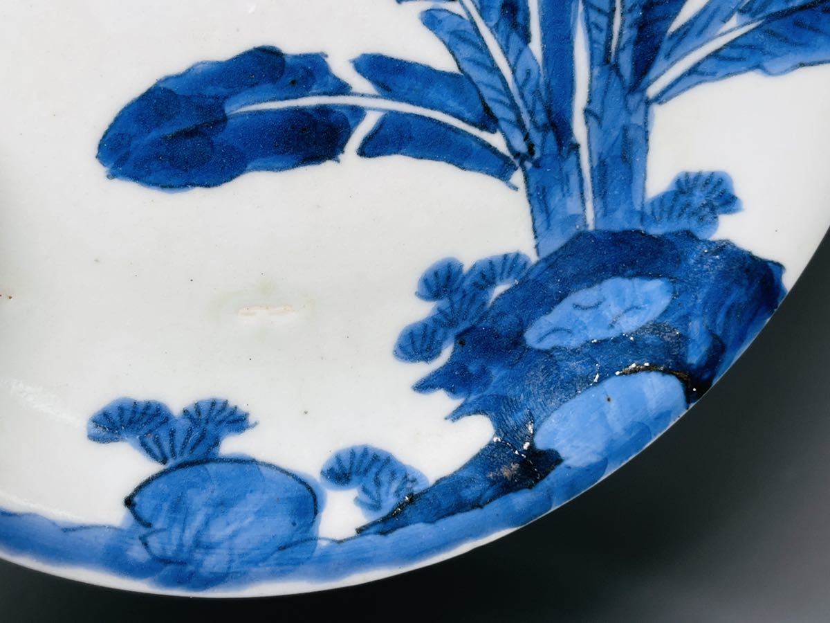 古伊万里 染付 芭蕉文 | 皿 五客 日々の暮らしを iichi E1275