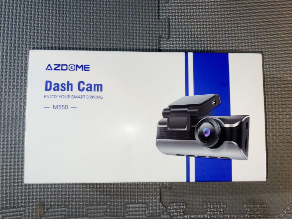 3カメラ・4K　ドライブレコーダー AZDOME M550　前後・室内カメラ　3カメラ同時録画 wifi搭載 GPS 難あり ジャンク？_1