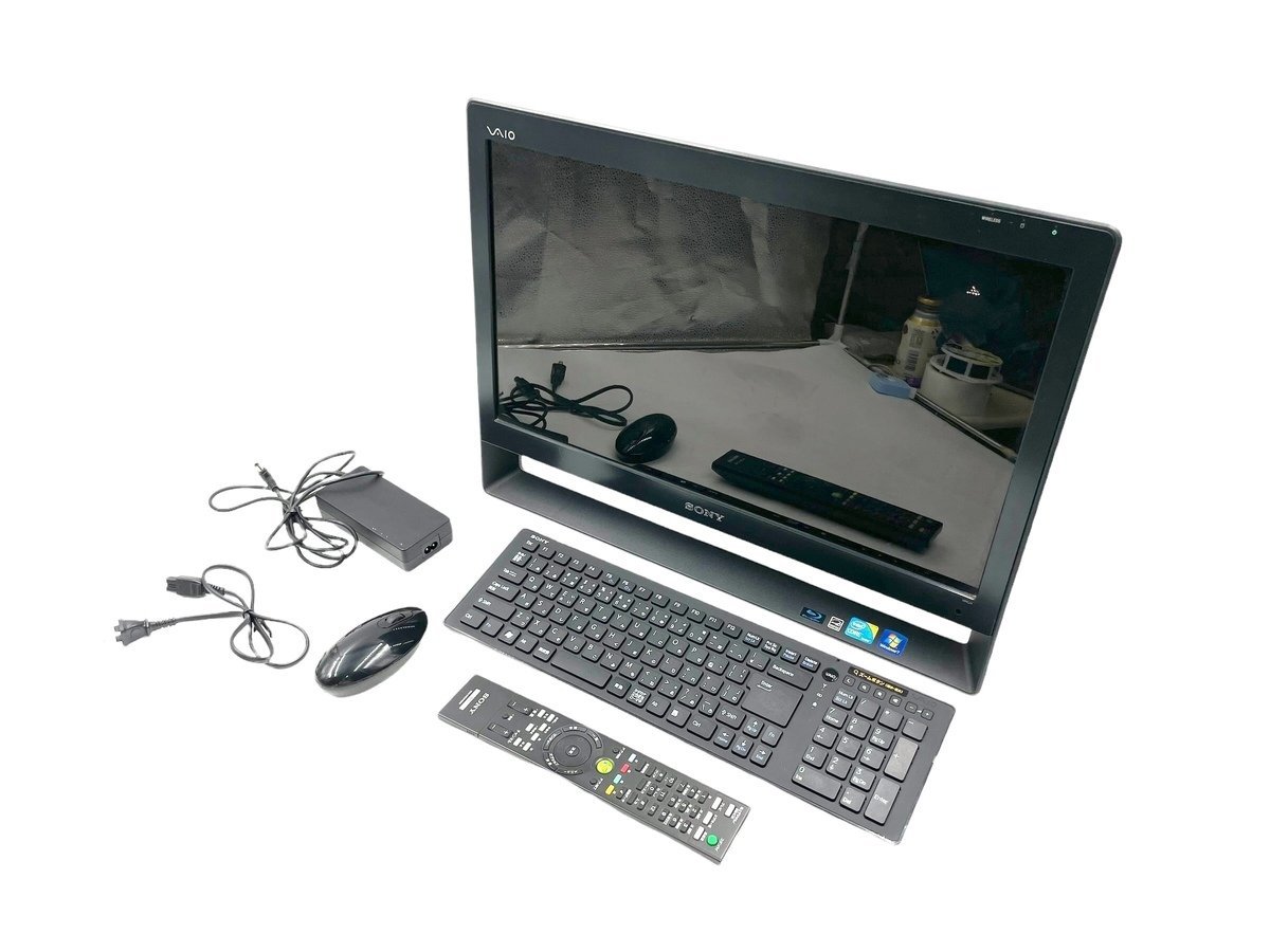 ジャンク SONY VAIO PCG-11211N VPCJ128FJ ブラック デスクトップ一 