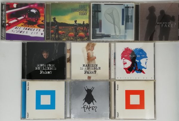 FAKE？ CD+DVDセット 美品 送料無料！【FAKE?】 CD まとめて 10枚セット 【公式通販】