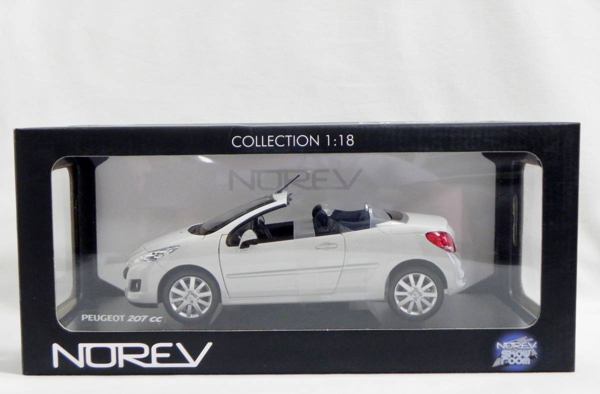 安い，定番 ノレブ 1/18 プジョー 207 CC 2009 バンキッシュホワイト(ノレブ)｜売買されたオークション情報、yahooの商品情報をアーカイブ公開 - オークファン ノレブ