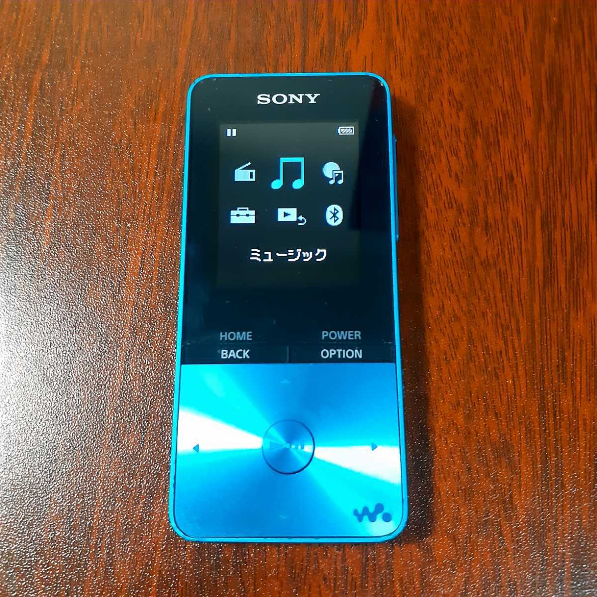 709】 NW-S315 ブルー 16GB 本体のみ WALKMAN ウォークマン SONY NW