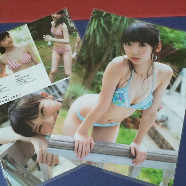 グラビア 水着グラビア ラミネート加工 Ngt48 荻野由佳 太野彩香 2枚4面 タレント 売買されたオークション情報 Yahooの商品情報をアーカイブ公開 オークファン Aucfan Com