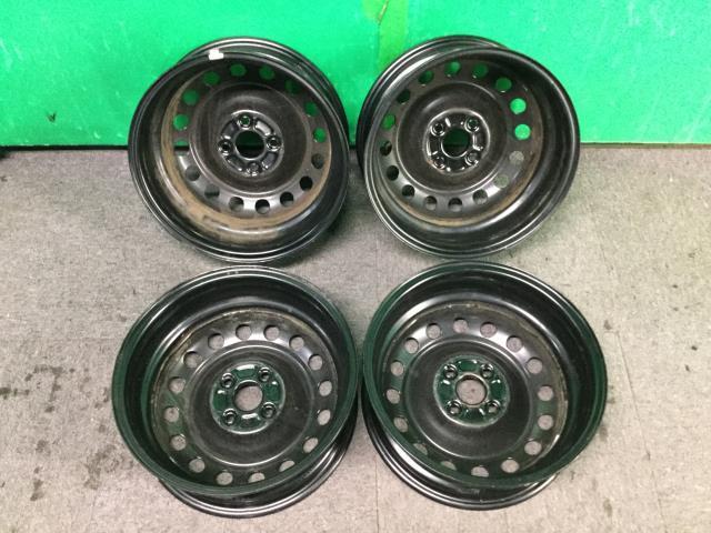 15インチ ヤリス 6J 純正 スチール ホイール 2026年最新 4穴 PCD100