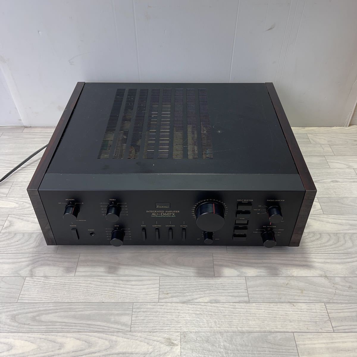 SANSUI/サンスイ 山水 AU-D607X DECADE プリメインアンプ インテグレー