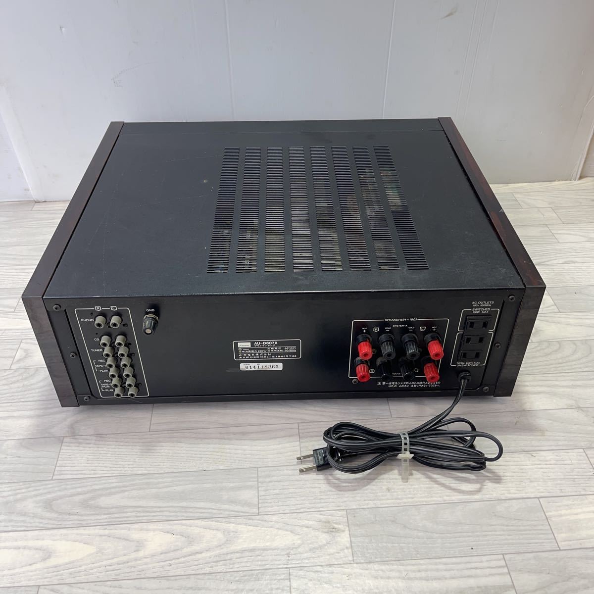 SANSUI/サンスイ 山水 AU-D607X DECADE プリメインアンプ インテグレー