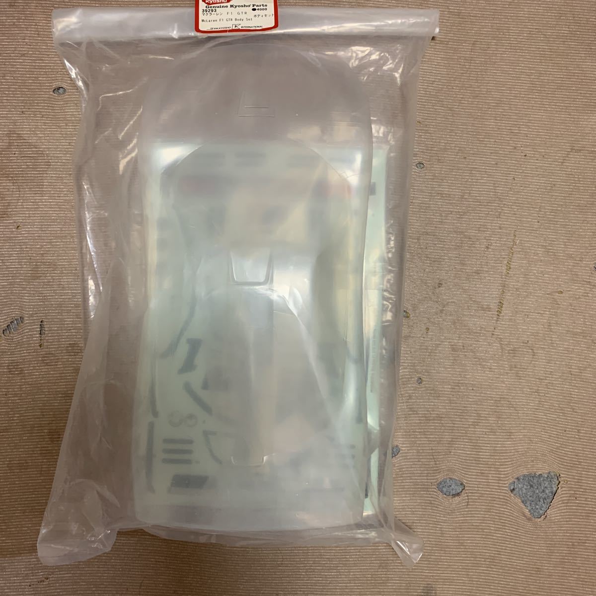 kyosho 1/10 スパイダーGP EP マクラレーン F1 GTR ボディセット 39293