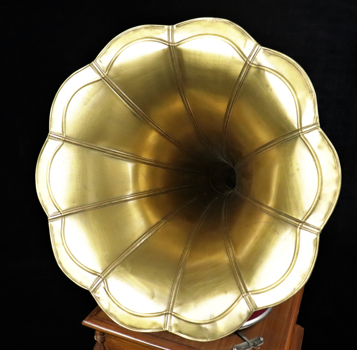 His Masters Voice ラッパ蓄音機 レコードプレーヤー ターンテーブル