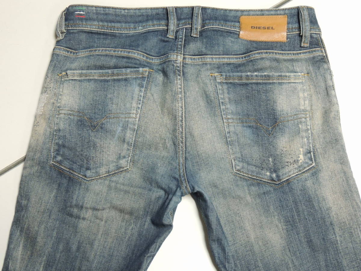 美品 イタリア製 DISEL ディーゼル SLEENKER 069DJ STRETCH SLIM 