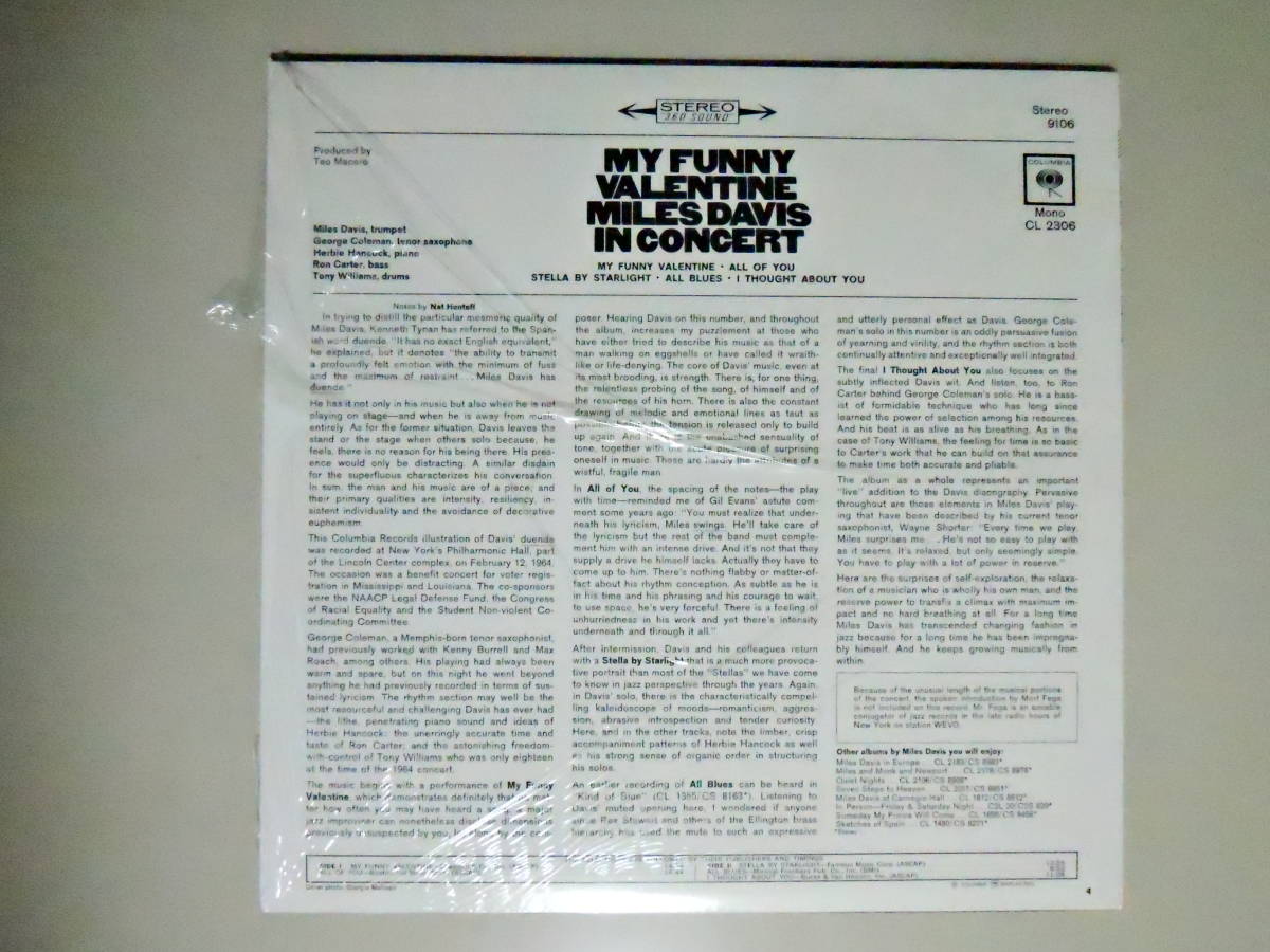 Miles Davis My Funny Valentine Concert In – Music Valentine: MILES