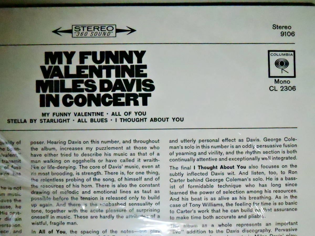 Miles Davis My Funny Valentine Concert In – Music Valentine: MILES